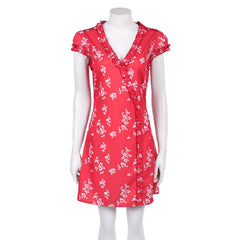 Fleabag Fleabag Red Floral Dress Cosplay Costume Halloween Carnival Party Suit 