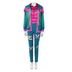 Forgotten Island (2026) Raissa Purple Green Set Outfits Halloween Cosplay Costume