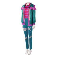 Forgotten Island (2026) Raissa Purple Green Set Outfits Halloween Cosplay Costume