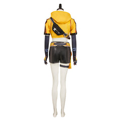 FragPunk (2025) Hollowpoint Yellow Black Set Outfits Cosplay Costume 