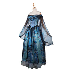 Frankenstein (2025) Elizabeth Blue Dress Outfits Halloween Cosplay Costume 
