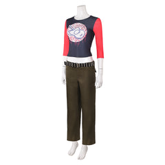 Freakier Friday (2025) Anna Coleman Red Sleeves Black Set Outfits Cosplay Costume 