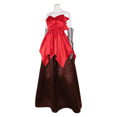 Freakier Friday (2025) Anna Coleman Red Top Skirt Set Outfits Cosplay Costume 