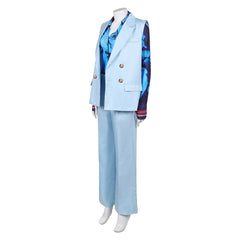 Freakier Friday (2025) Tess Coleman Blue Suit Set Outfits Cosplay Costume 