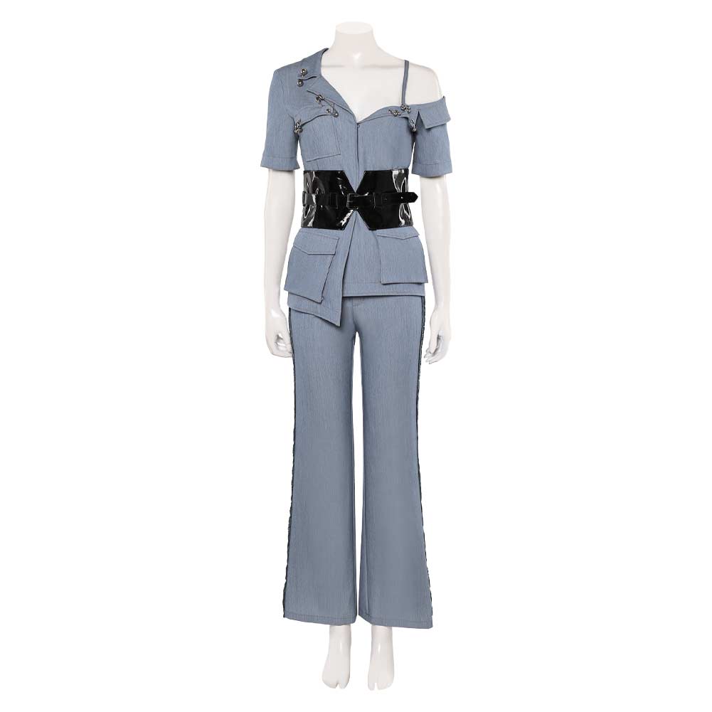 Freakier Friday (2025) Tess Coleman Gray Set Outfits Cosplay Costume 
