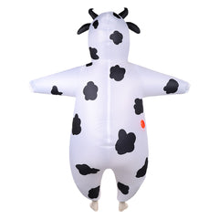 Funny Dairy Cattle Cow Inflatable Animal Outfits Cosplay Costume Halloween Carnival Suit