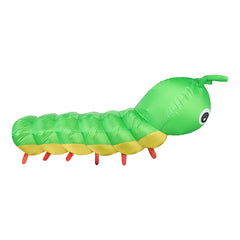 Funny Green Caterpillar Inflatable Decoration Animal Cosplay Halloween Carnival Decors