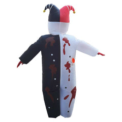 Funny Joker Inflatable Costume Party Jumpsuit Outfits Cosplay Halloween Carnival Suit Halloween 