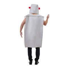 Funny Robot Alien Outfits Cosplay Costume Halloween Party Carnival Suit 