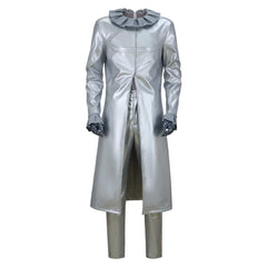Funny Valentine Silver Leather Set Outfits Cosplay Costume Carnival Suit