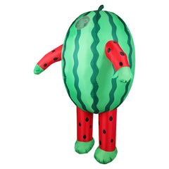 Funny Watermelon Inflatable Food Outfits Cosplay Costume Halloween Carnival Suit