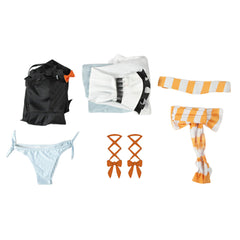 Gachiakuta (2025) Amo Empool Black Dress Set Outfits Cosplay Costume