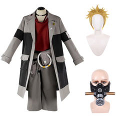 Gachiakuta (2025) Enjin Gray Jacket Set Outfits Cosplay Costume