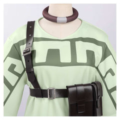 Gachiakuta (2025) Remlin Tysark Green Shirt Set Outfits Cosplay Costume 
