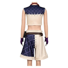 Gachiakuta Cthoni Andor Purple White Set Outfits Halloween Cosplay Costume 