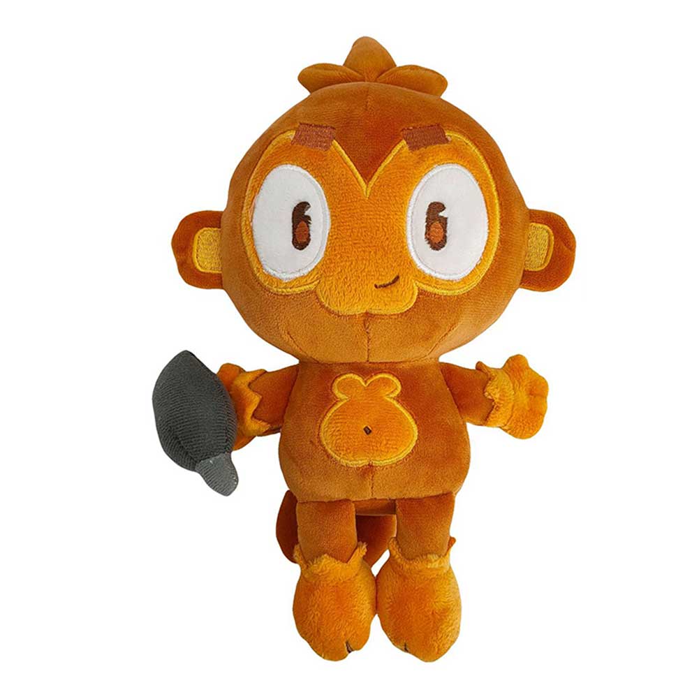 Game Bloons TD 6 Dart Monkey Brown Cosplay Plush Toys Cartoon Soft Stuffed Dolls Mascot Birthday Xmas Gift