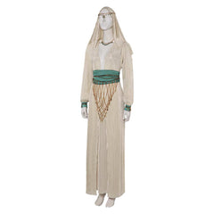 Game Dragon's Dogma 2 (2024) Nadinia White Priestess Outfits Cosplay Costume Halloween Carnival Suit 