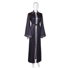 Game Dragon's Dogma Follower Black Dress Cosplay Costume Outfits Halloween Carnival Suit