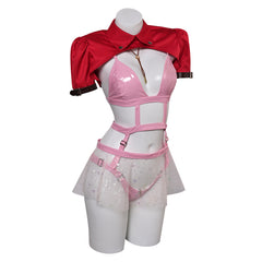 Game Final Fantasy VII Rebirth (2024) Aerith Pink Sexy Lingerie for Women Outfits Cosplay Costume Halloween Carnival Suit