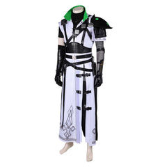 Game Final Fantasy VII Rebirth (2024) Cloud White Outfits Cosplay Costume Halloween Carnival Suit 