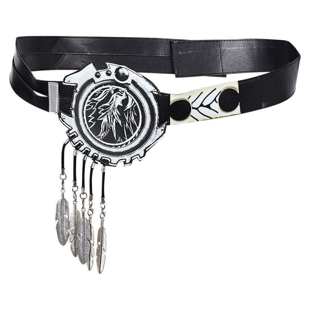 Game Final Fantasy VII Rebirth (2024) Sephiroth Belt Waistband Cosplay Halloween Carnival Accessories Props