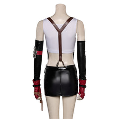 Game Final Fantasy VII Rebirth (2024) Tifa Black Outfits Cosplay Costume Halloween Carnival Suit