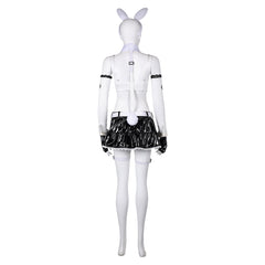 Game Final Fantasy VII Rebirth (2024) Tifa White Bunny Bustier Outfits Cosplay Costume Halloween Carnival Suit 