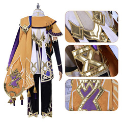 Game Genshin Impact Sethos Yellow Outfits Cosplay Costume Halloween Carnival Suit 