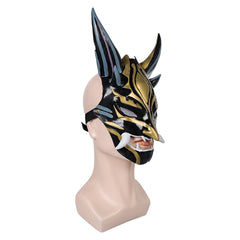 Game Genshin Impact Xiao Mask Cosplay Latex Masks Helmet Masquerade Halloween Party Props