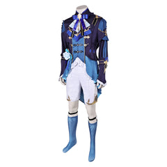Game Genshin Impact Xingqiu Blue Suit Outfits Cosplay Costume Halloween Carnival Suit