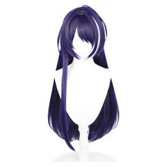 Game Honkai: Star Rail Acheron Dark Blue Wig Cosplay Carnival Halloween Party Props