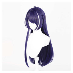 Game Honkai: Star Rail Acheron Dark Blue Wig Cosplay Carnival Halloween Party Props