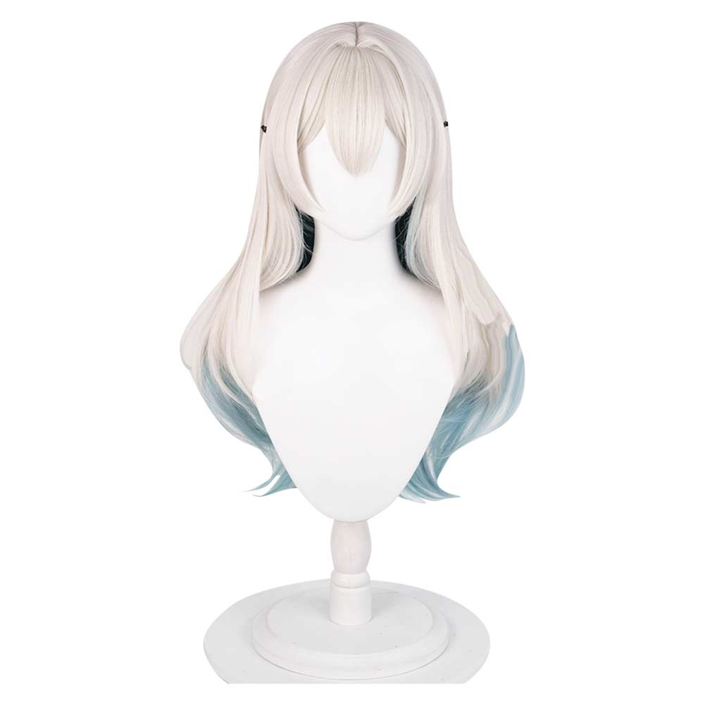 Game Honkai: Star Rail Firefly White Wig Cosplay Carnival Halloween Party Props