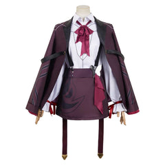 Game Honkai: Star Rail Kafka Little Cat Series Purple Outfits Cosplay Costume Halloween Carnival Suit