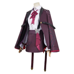 Game Honkai: Star Rail Kafka Little Cat Series Purple Outfits Cosplay Costume Halloween Carnival Suit