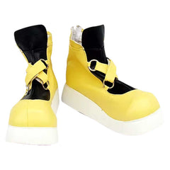 Game Kingdom Hearts Sora Yellow Shoes Boots Cosplay Accessories Halloween Carnival Props