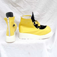 Game Kingdom Hearts Sora Yellow Shoes Boots Cosplay Accessories Halloween Carnival Props