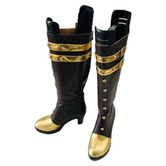Game League of Legends Caitlyn Kiramman Cosplay Shoes Boots Halloween Accessory Props