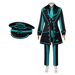 Game Limbus Company Ishmael Black Outfits Cosplay Costume Halloween Carnival Suit