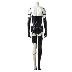 Game NieR:Automata YoRHa Type A No.2 Black Outfits Cosplay Costume Halloween Carnival Suit