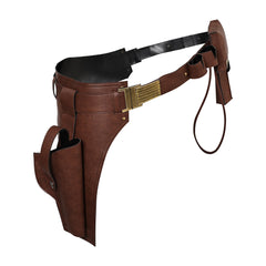 Game Outlaws (2024) Kay Vess Brown Belt Waistband Cosplay Halloween Carnival Costume Accessories Props