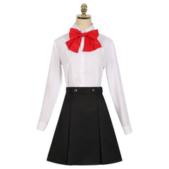 Game Persona 3: Reload (2024) Aigis Black School Uniform Outfits Cosplay Costume Halloween Carnival Suit