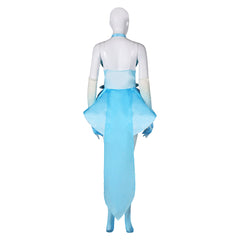 Game Princess Peach: Showtime! (2024) Skater Peach Blue Outfits Cosplay Costume Halloween Carnival Suit