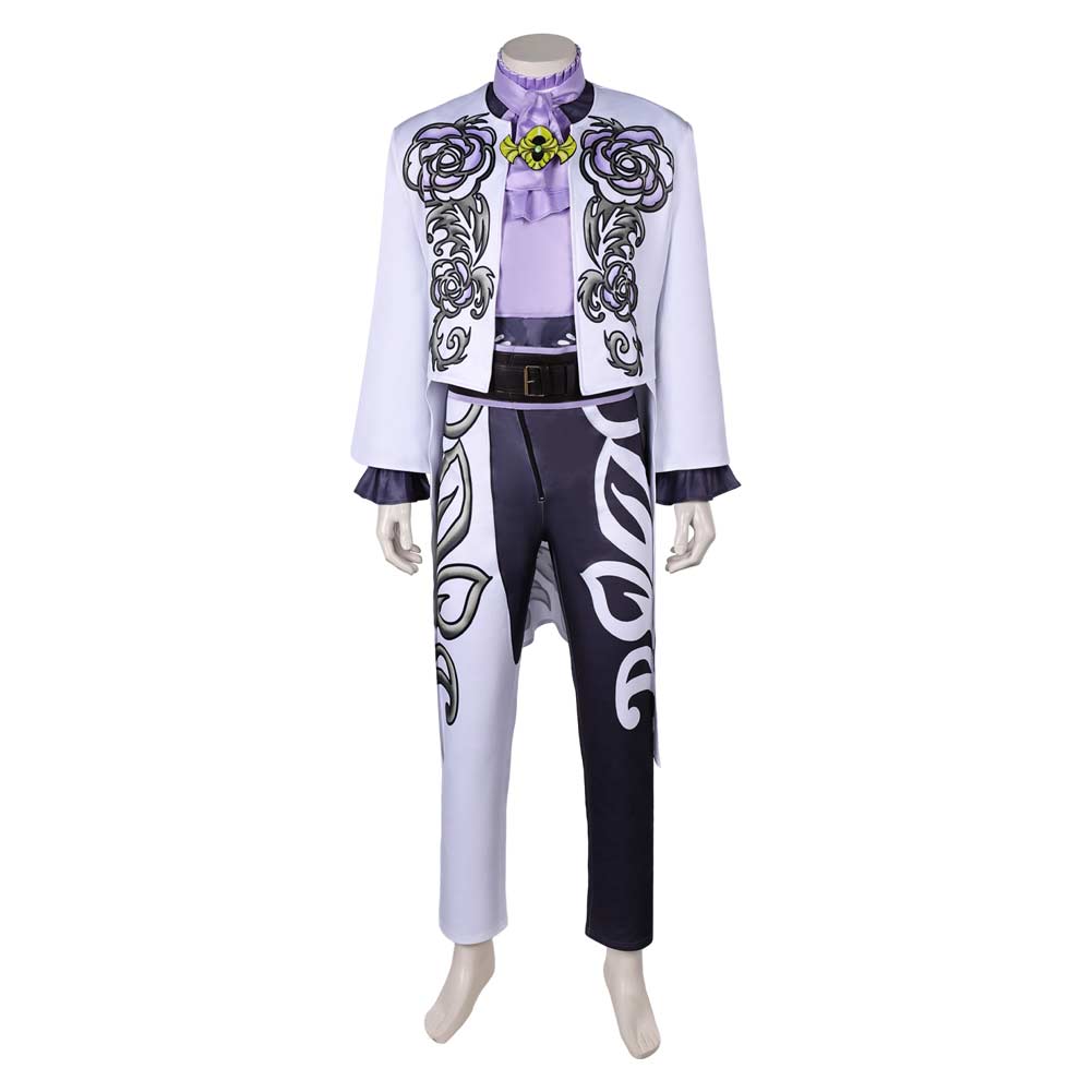 Game SaGa Emerald Beyond (2024) Siugnas White Outfits Cosplay Costume Halloween Carnival Suit