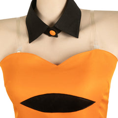 Game Splatoon Callie Orange Halloween Jumpsuit ​Outfits Cosplay Costume Carnival Suit