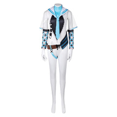 Game Stellar Blade Eve Blue White Battle Jumpsuit Outfits Cosplay Costume Halloween Carnival ​Suit