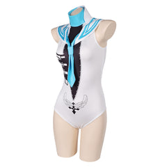 Game Stellar Blade Eve Blue White Swimsuit Outfits Cosplay Costume Halloween Carnival Suit 