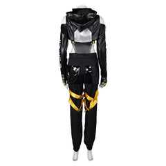 Game Stellar Blade Lily Artemis II Black Jumpsuit Outfits Cosplay Costume Halloween Carnival Suit