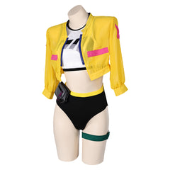 Game Valorant Killjoy Yellow Coat Swimsuit Outfits Cosplay Costume Halloween Carnival Suit - Coshduk