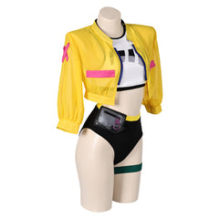 Game Valorant Killjoy Yellow Coat Swimsuit Outfits Cosplay Costume Halloween Carnival Suit - Coshduk